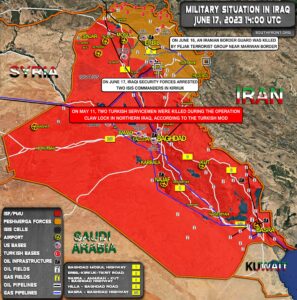 Military Situation In Iraq On June 17, 2023 (Map Update)