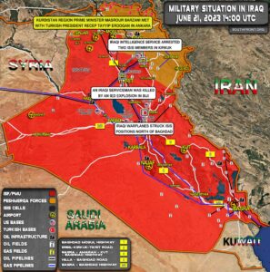 Military Situation In Iraq On June 21, 2023 (Map Update)