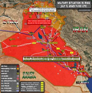 Military Situation In Iraq On July 11, 2023 (Map Update)