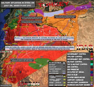 Military Situation In Syria On July 5, 2023 (Map Update)